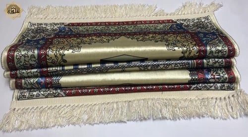 سجادة كالحرير فاخرة- بيج