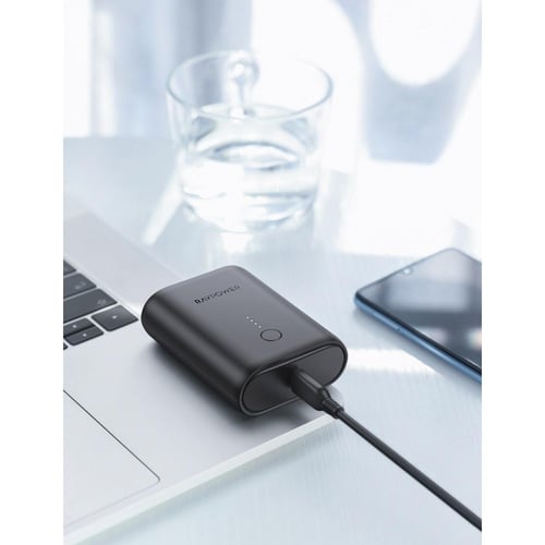 شاحن متنقل راف باور 10000 سوبر ميني أسود PD