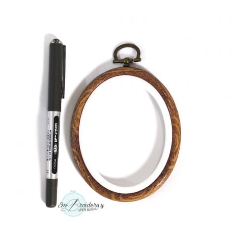 طارة تطريز بيضاوي مقاس 3