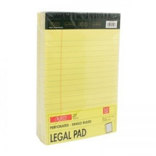 دفتر رسائل A5 اللون اصفر - ابيض