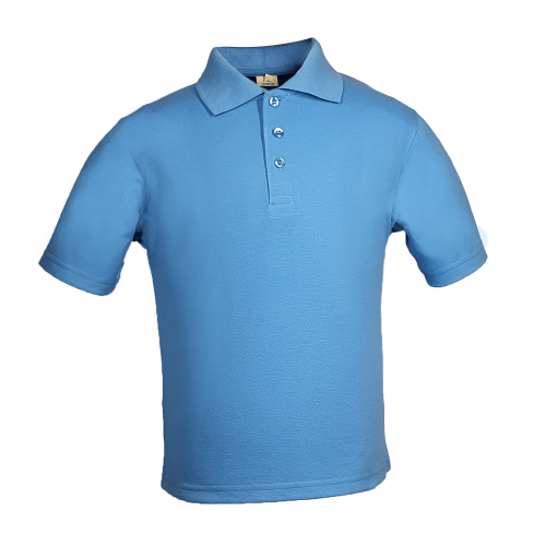 قميص بولو ازرق