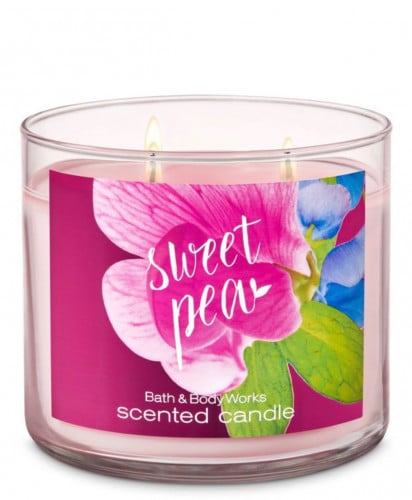 شمعه بثلاث فتلات Sweet pear