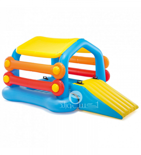 زحليقة الجزيرة مع مسبح مع مظلة 2.79×1.74×1.44متر