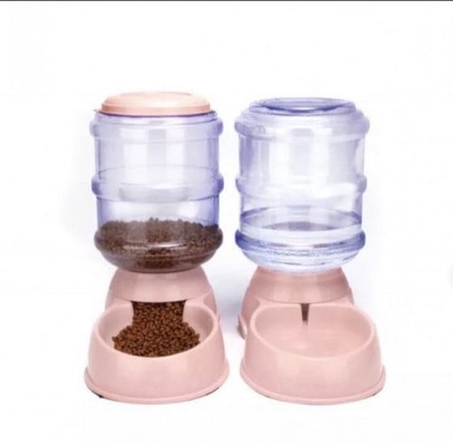 طقم موزع ماء و طعام 3.75 لتر