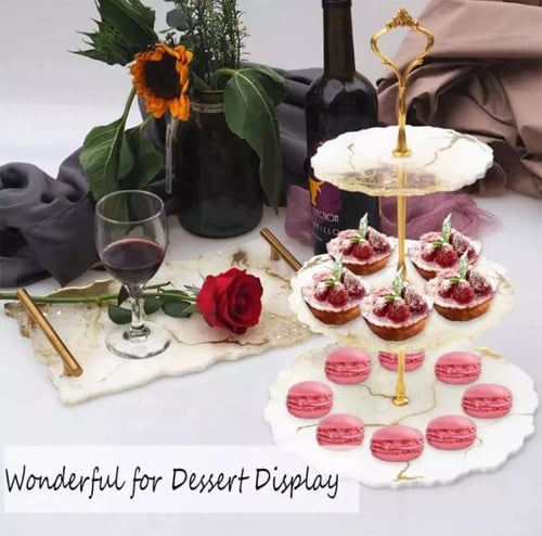 قالب سيليكون حامل تقديمات / قوالب الريزن ( 3 قطع +...