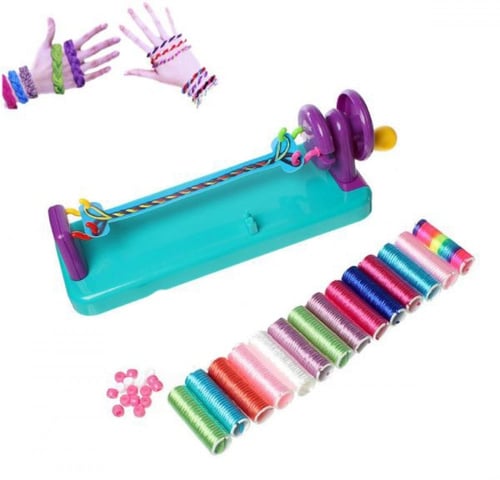 لعبة صنع اكسسوارات بنات مع كامل ملحقاته من حبال وخ...