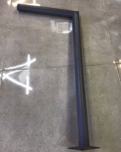 ماسورة كشافات متر معكوف 2.5 بوصة