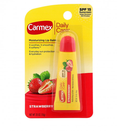 مرطب الشفاة carmex بالفراوله spf15