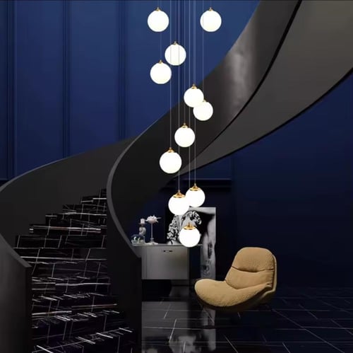 ثريا درج 2م زجاج ابيض 9340/14