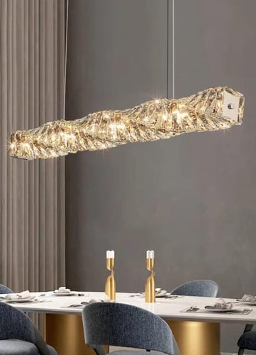 ثريا ليد كريستال ليد لون ذهبي 1155