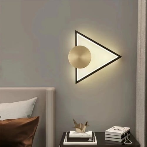 جداري ليد مودرن شكل مثلث 753