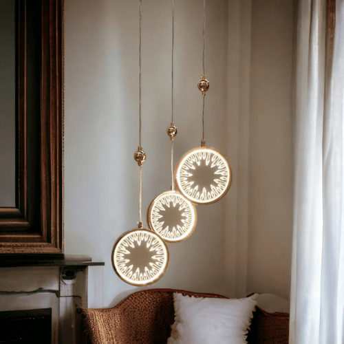 علاقي ليد ذهبي 3 اضاءات 212