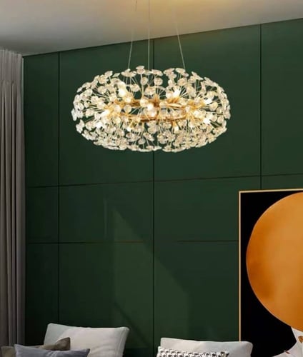 ثريا كريستال دائري راقي 80سم 9205/800