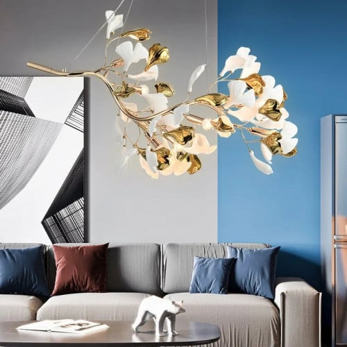 ثريا غصن اوراق الجوري مقاس 1.20م 7160/1200