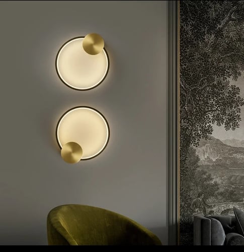 جداري ليد مودرن شكل دائري 754