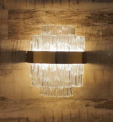 جداري ليد زجاج موديل حديث وراقي 1550