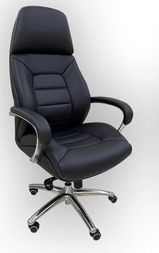 كرسي جلد متحرك