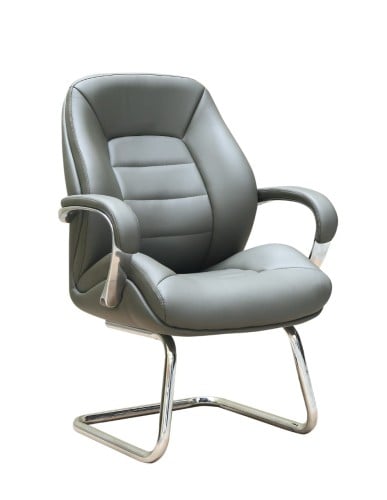 كرسي جلد ثابت