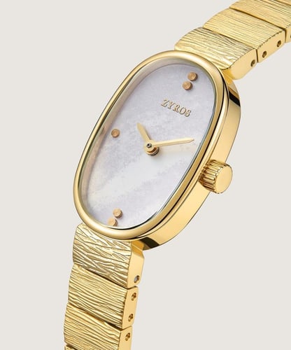 ساعة لدن النسائية ستيل بلون ذهبي