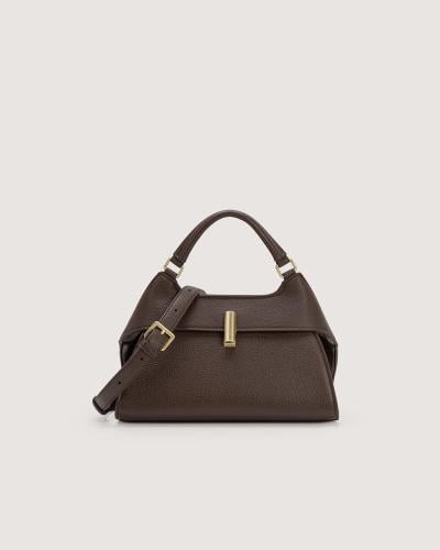 Toscana Women's Leather Bag in Beige