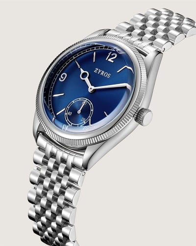 ساعة رئيف الرجالية ستيل بلون فضي