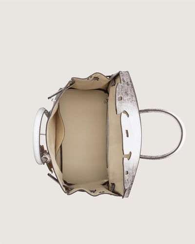 شنطة همس النسائية عملية بلون بيج وبني