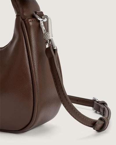 شنطة زيفارا النسائية جلد بلون بني