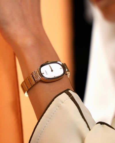 ساعة لدن النسائية ستيل بلون ذهبي