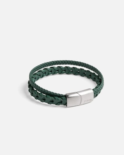 طقم رجالي أنيق باللون الأخضر