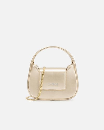 هدية نسائية شنطة لمناسباتك بلون ذهبي