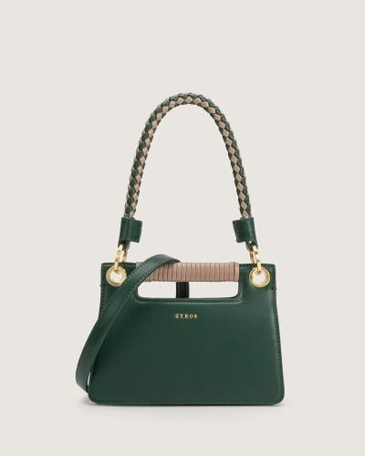 شنطة سوهاد النسائية جلد بلون أخضر