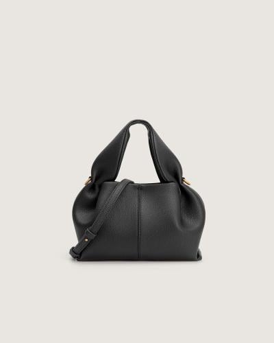 شنطة أمجاد النسائية جلد باللون الأسود