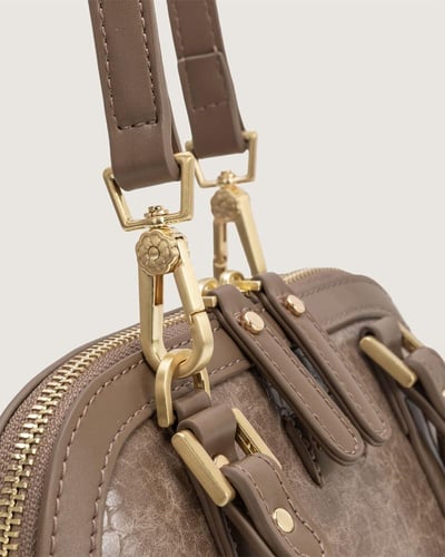 شنطة لوميا النسائية جلد بلون بني