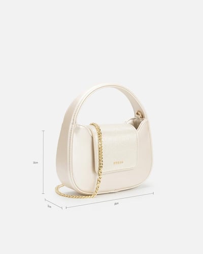 هدية نسائية شنطة لمناسباتك بلون بيج