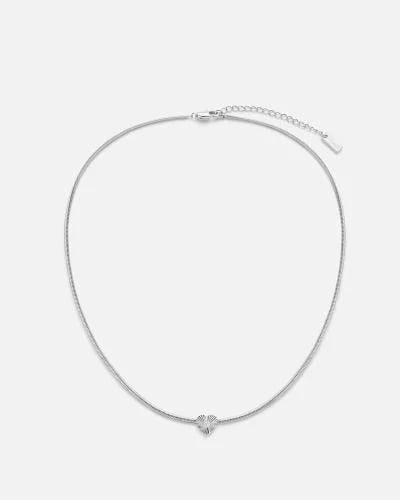 Distinctive Women's Necklace in Silver