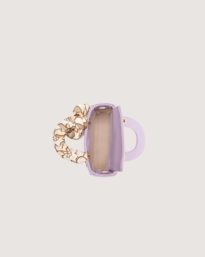 شنطة للبنات لكل يوم بلون أرجواني.