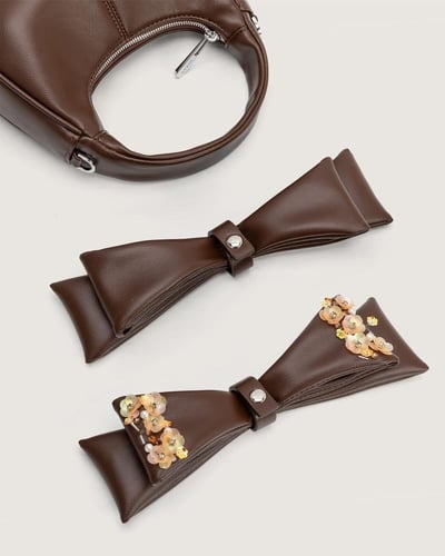 شنطة زيفارا النسائية جلد بلون بني