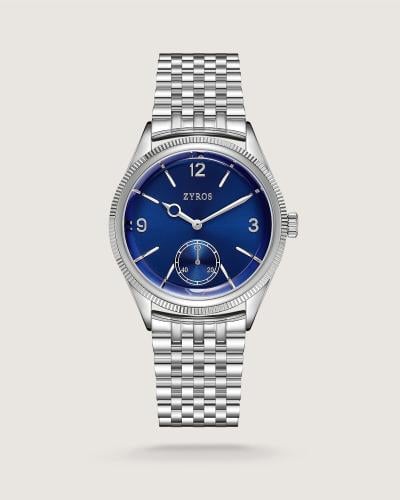 ساعة رئيف الرجالية ستيل بلون فضي