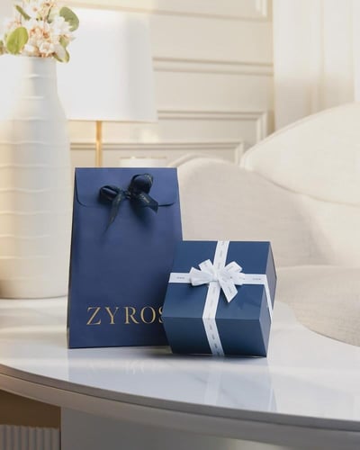 ساعة رجالية من الربل بلون أسود ZAR025M021102.