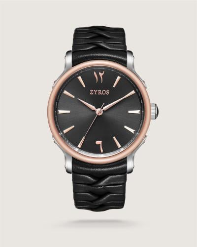 ساعة غسق الرجالية لحضور مميز بلون أسود