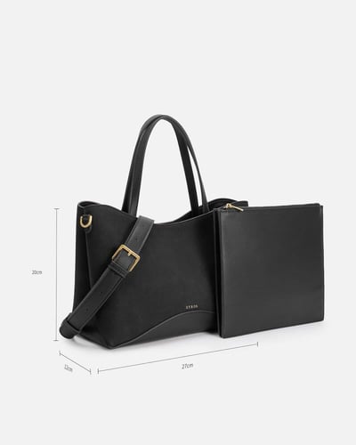 شنطة نسائية تتكلم بلغة الأناقة بلون أسود