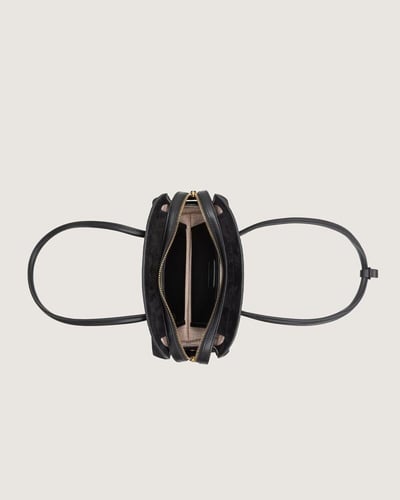 شنطة تالة النسائية مخمل بلون أسود