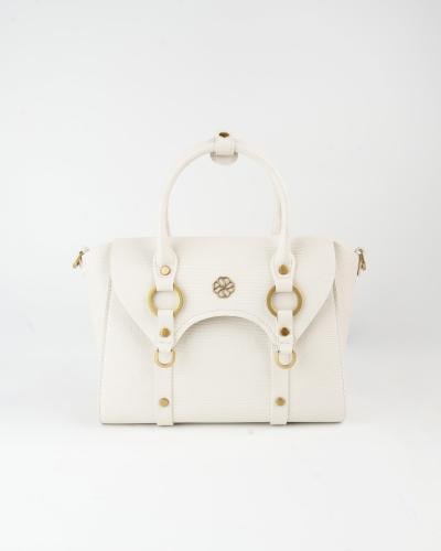 شنطة نسائية بمقاس كبير باللون البيج