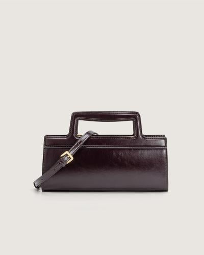 شنطة فيوريا نسائية جلد بلون أرجواني