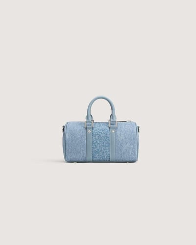 شنطة للجنسين عملية بلون أزرق فاتح