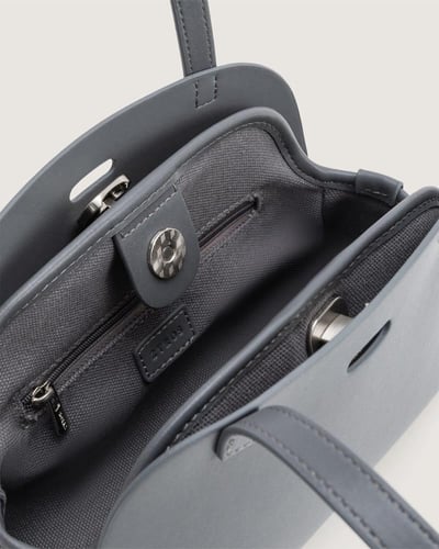 شنطة لميس النسائية من الجلد بني