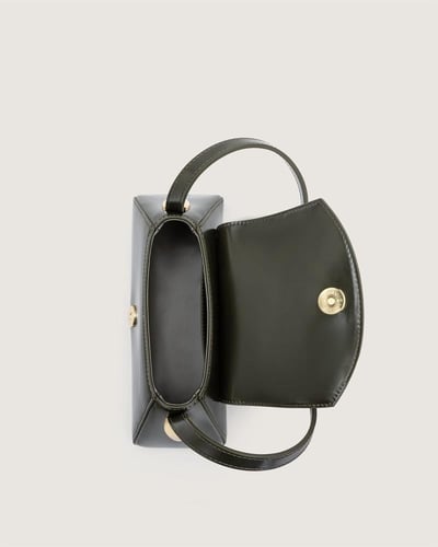 شنطة إمبريا النسائية جلد بلون أخضر