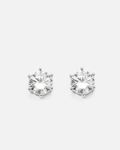 Exquisite Women's Silver Earrings in Silver