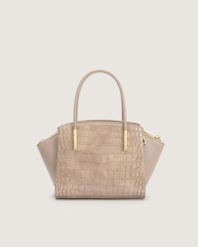 شنطة مزايا النسائية باللون البيج