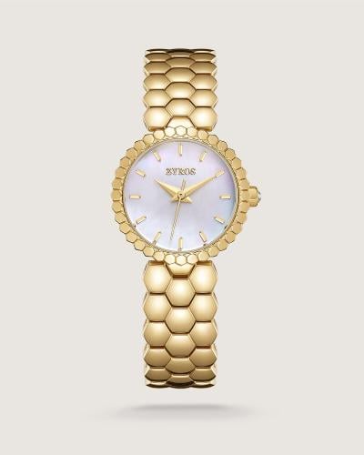 ساعة سدرة النسائية ستيل بلون ذهبي